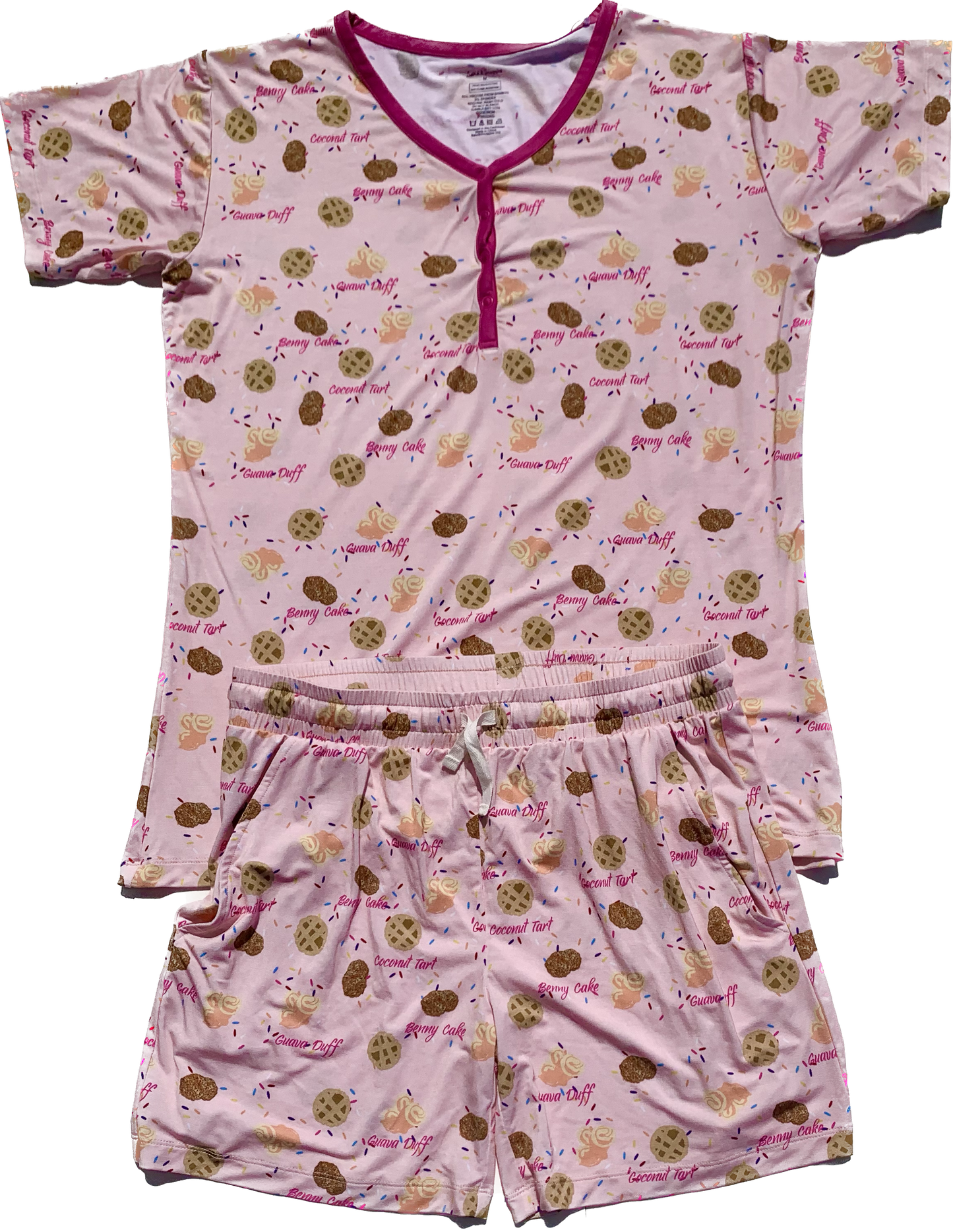 Women’s Pajamas - Duff 'n Stuff Pink