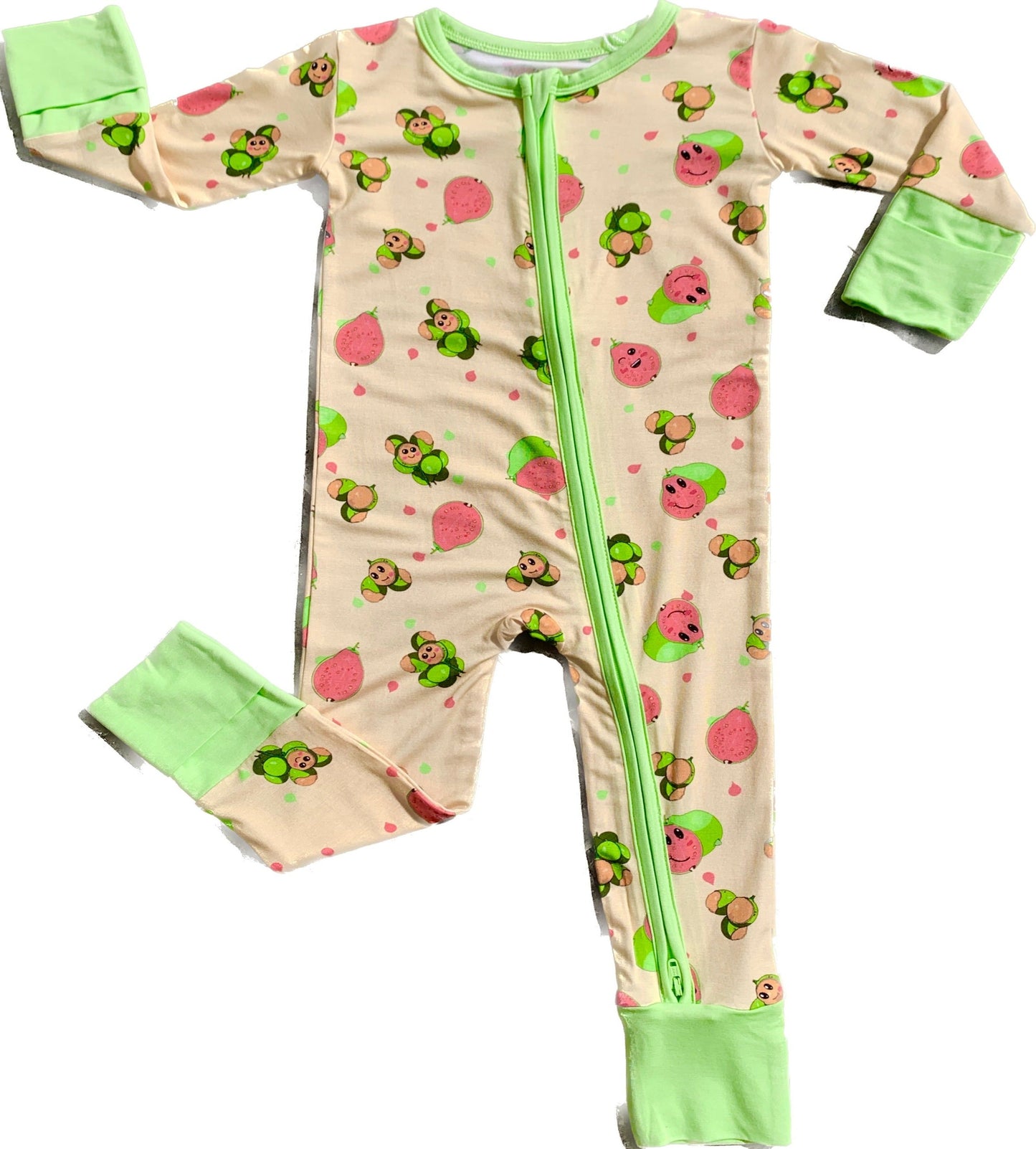 Zipper Rompers - Guava Getup
