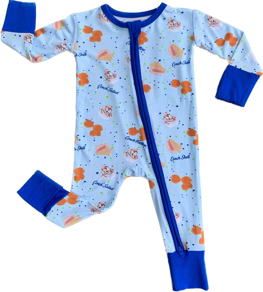 Zipper Rompers - Conchy Bites
