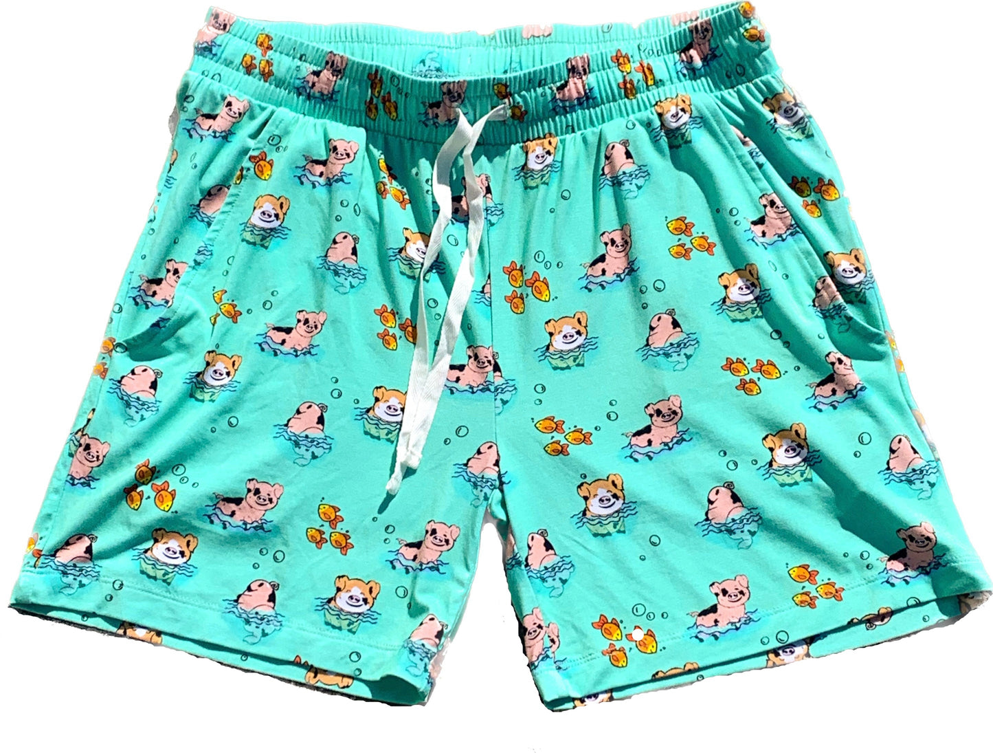 Women's Pajamas - Swimming Pigs