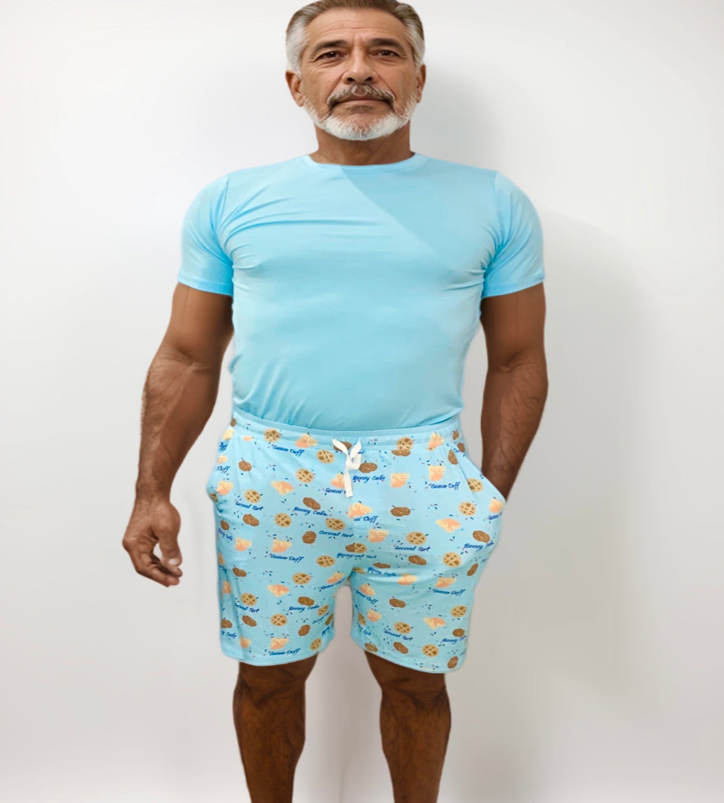 Men’s Pajamas - Duff 'n Stuff Blue