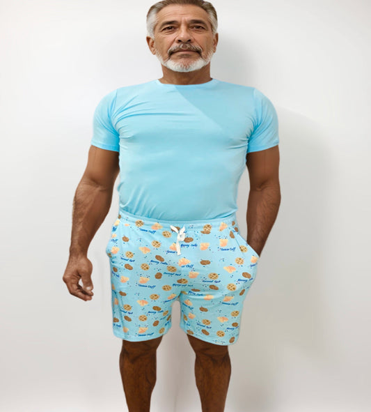 Men’s Pajamas - Duff 'n Stuff Blue