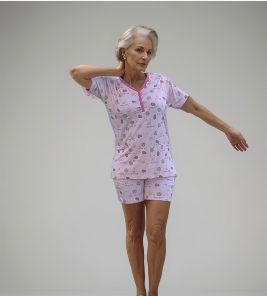 Women’s Pajamas - Duff 'n Stuff Pink