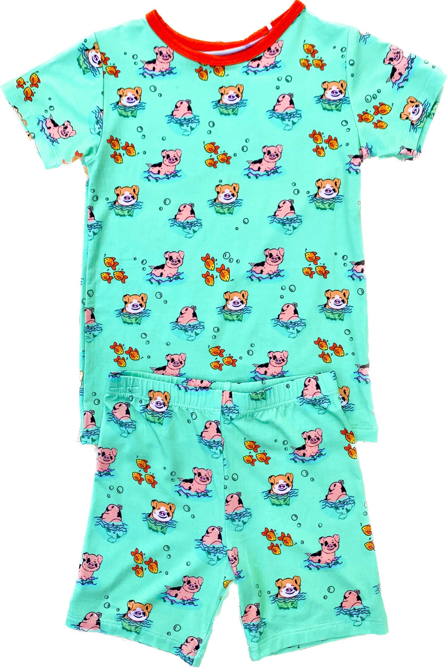 Kids' Pajamas - Swimming Pigs