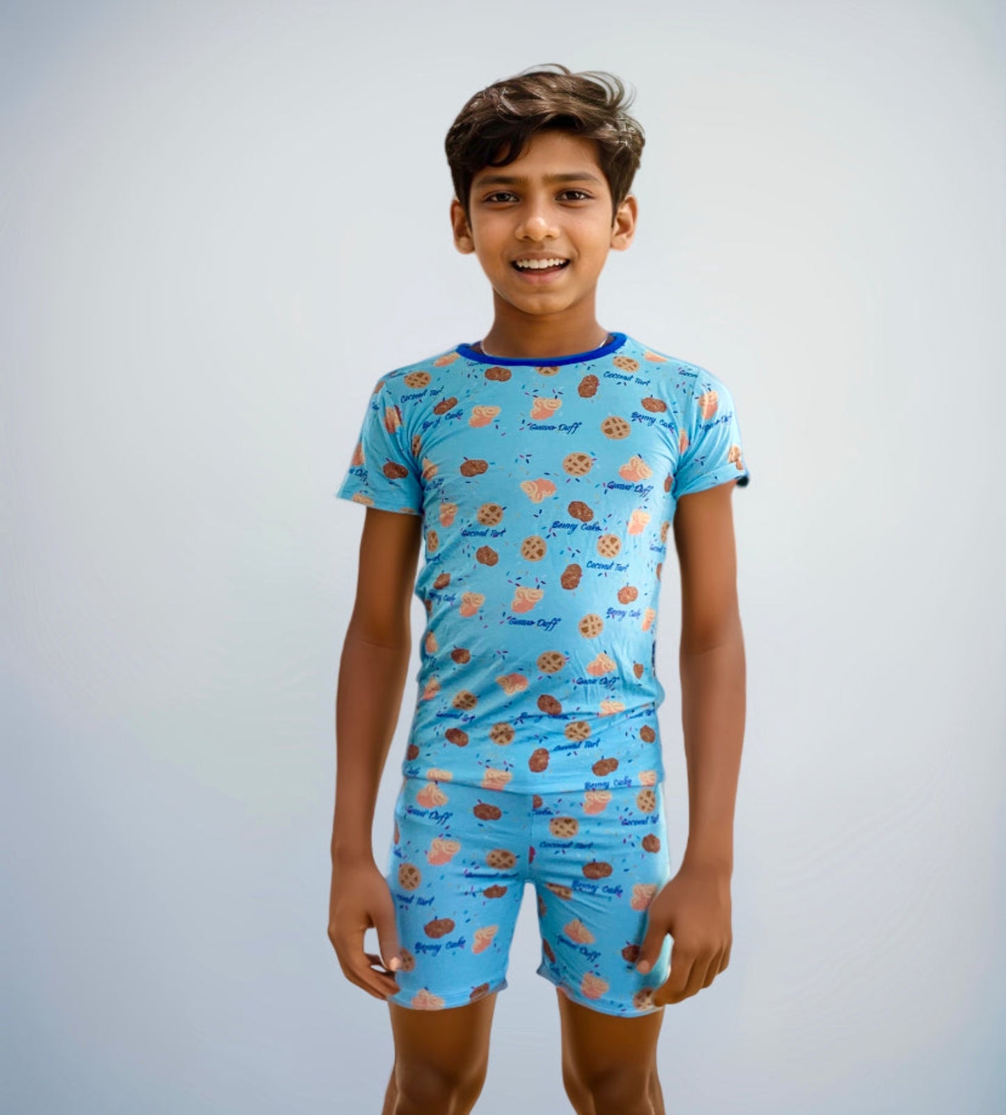 Kids’ Pajamas - Duff 'n Stuff Blue