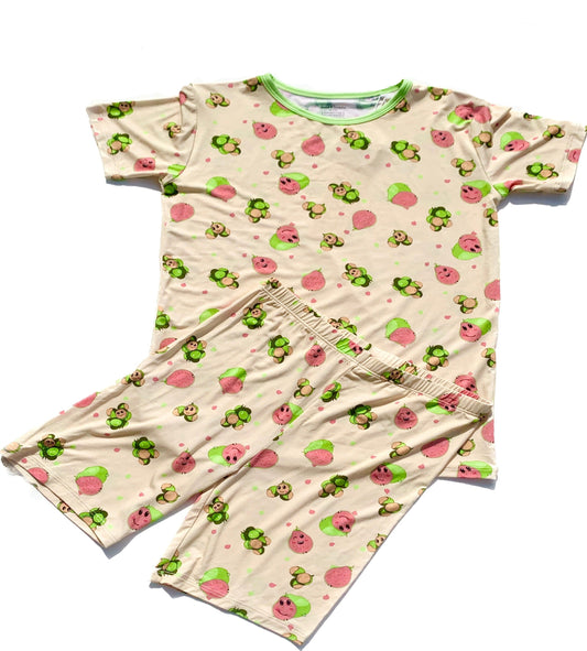 Kids' Pajamas - Guava Getup
